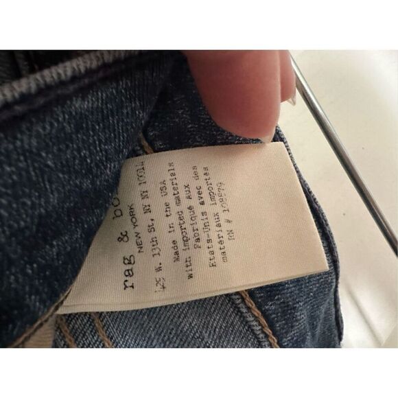 Rag & bone women’s standard issue slim fit 2 - 30 x 33 - Picture 8 of 10